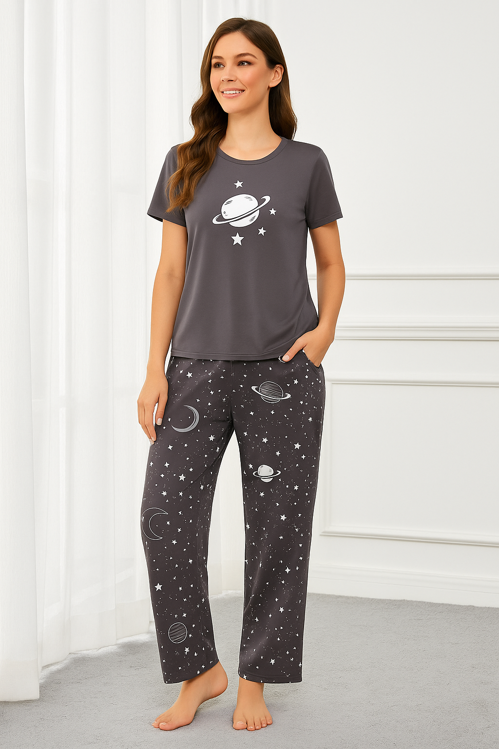 Cosmic Orbit Night Suit
