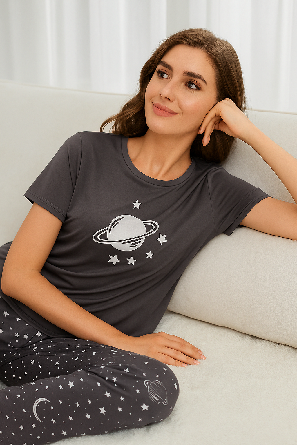 Cosmic Orbit Night Suit