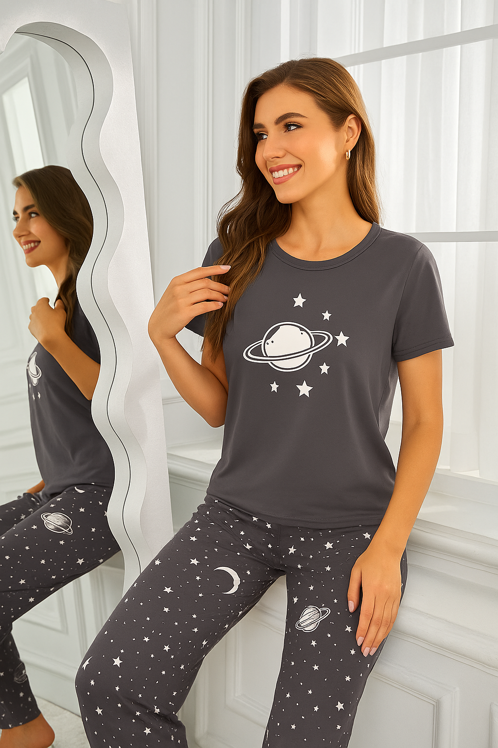 Cosmic Orbit Night Suit