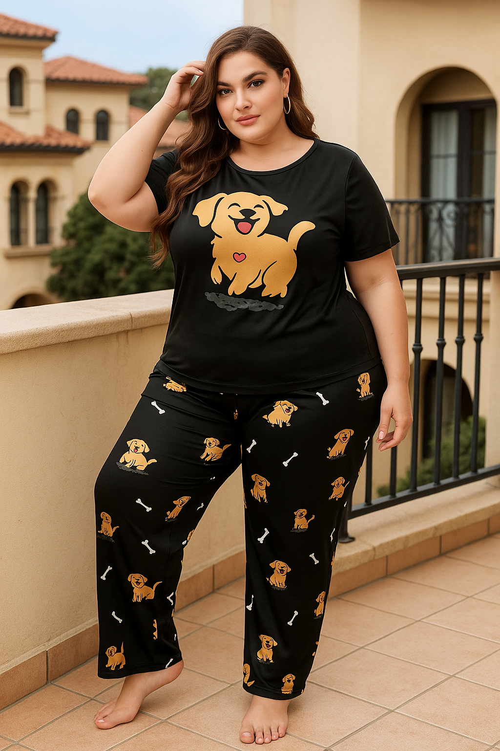 Puppy Love Night Suit