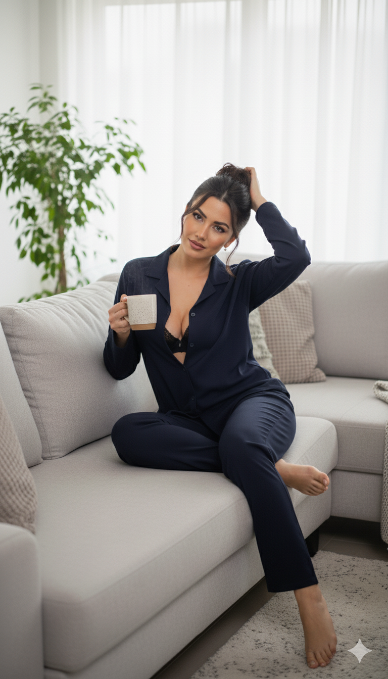 The Midnight Meow Pajama Set