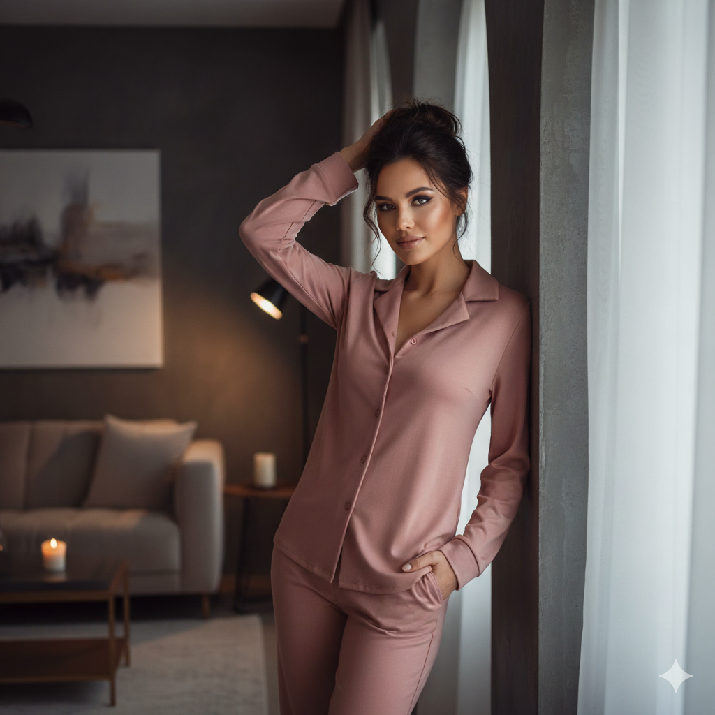 The Rose Quartz Dreamer Pajama Set