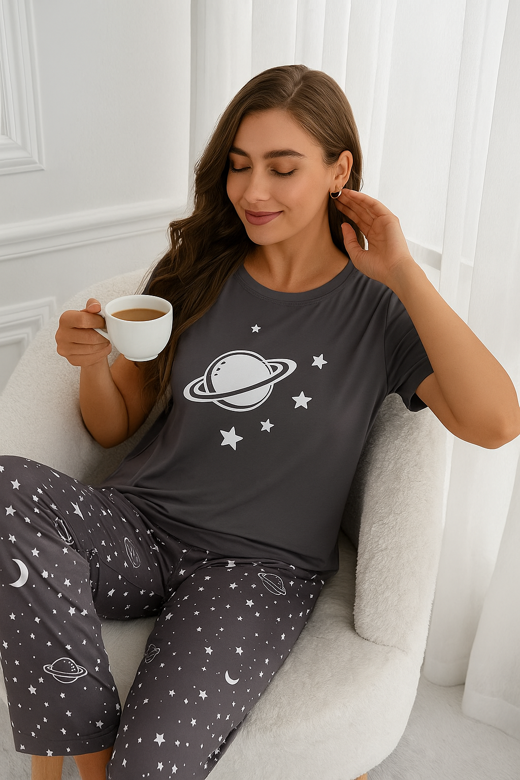 Cosmic Orbit Night Suit
