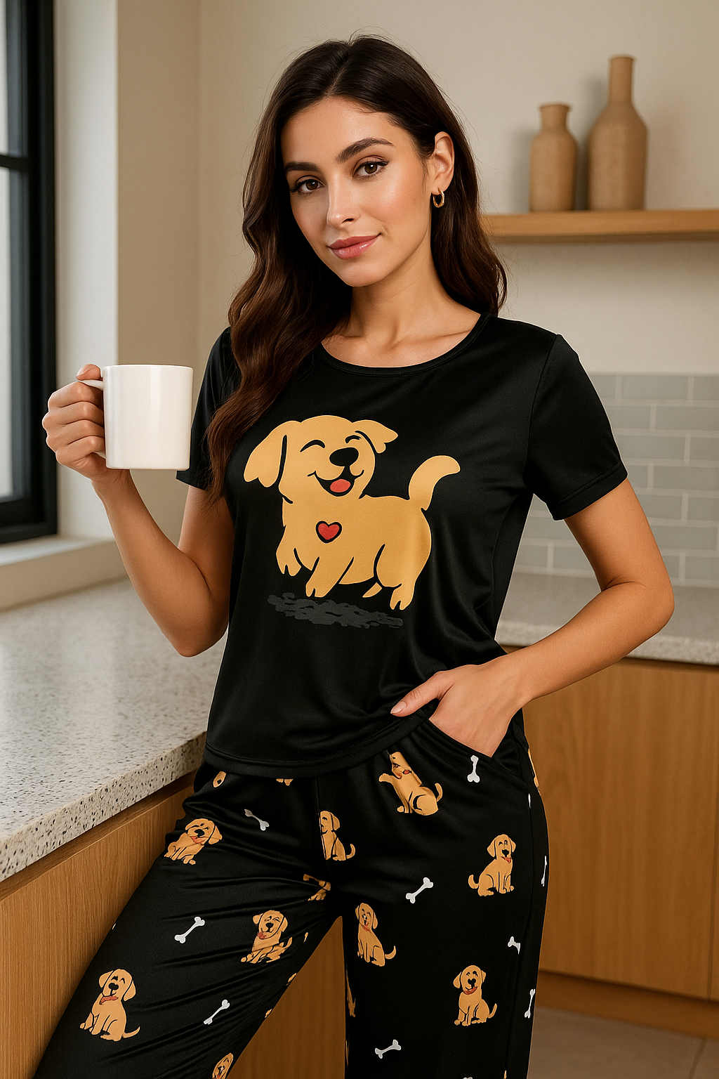 Puppy Love Night Suit